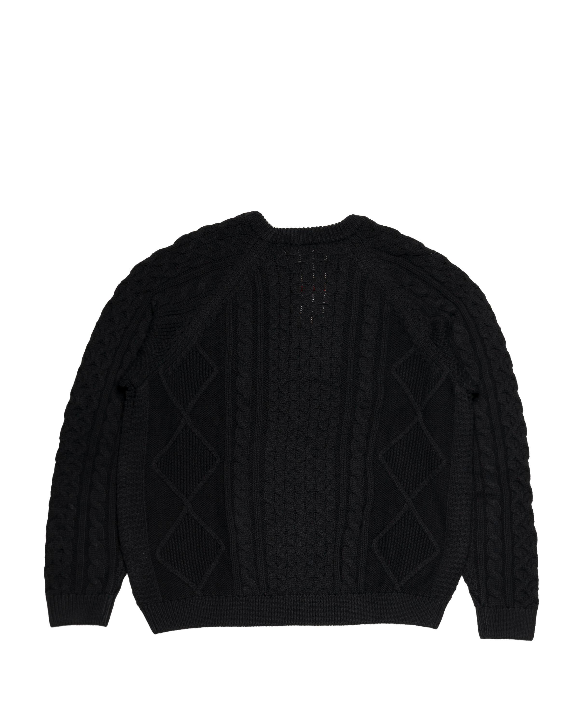 NIKE AS M NL CABLE KNIT SWEATER ブラック XL Nike CABLE KNIT SWEATER | DQ5176-010 | AFEW STORE
